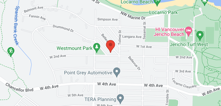 map of 4621 W 2ND AVENUE